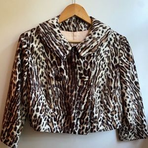 Vintage leopard jacket